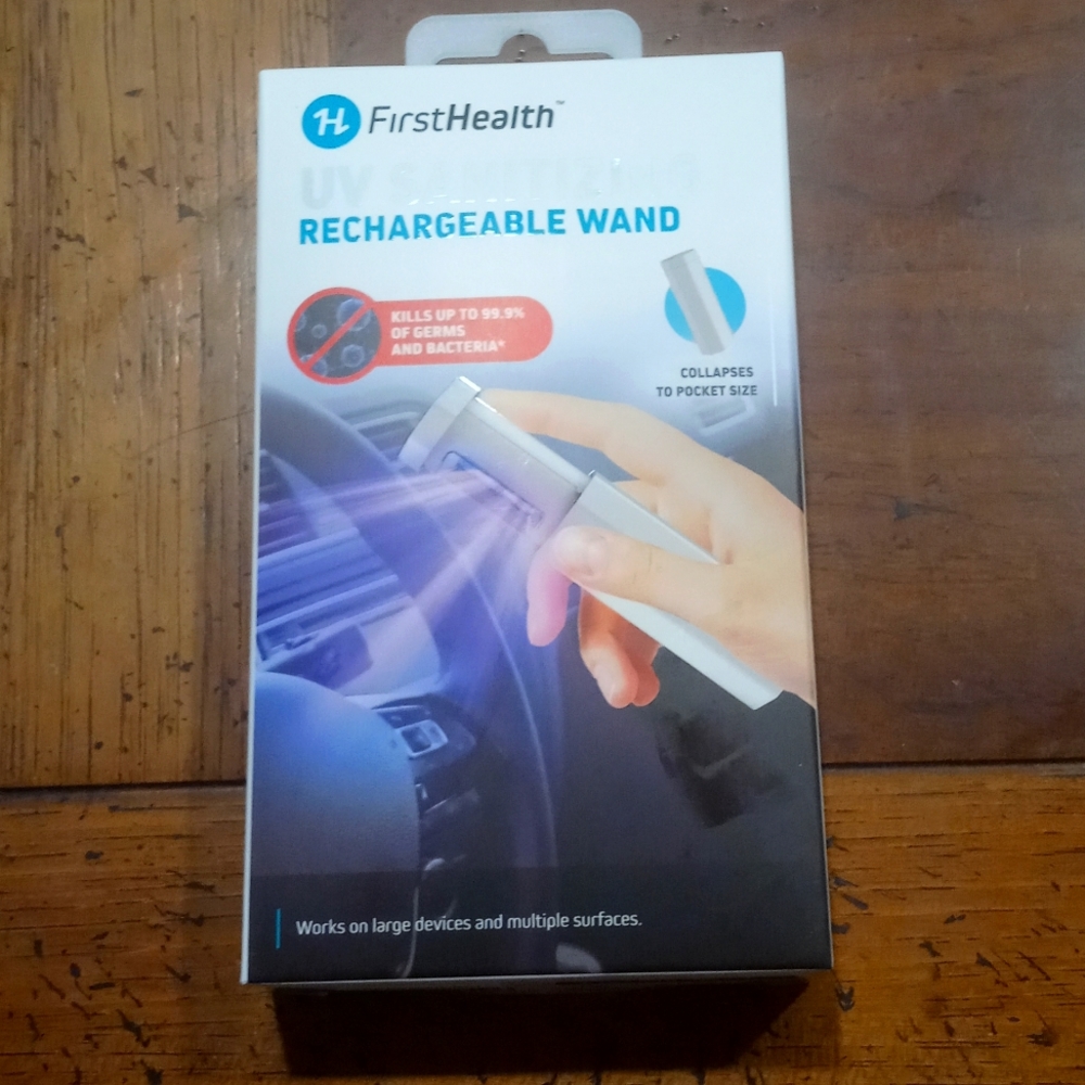 UV Sanitizing rechargeable wand